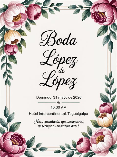 Invitación de muestra