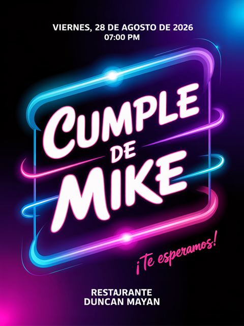 Invitación de muestra